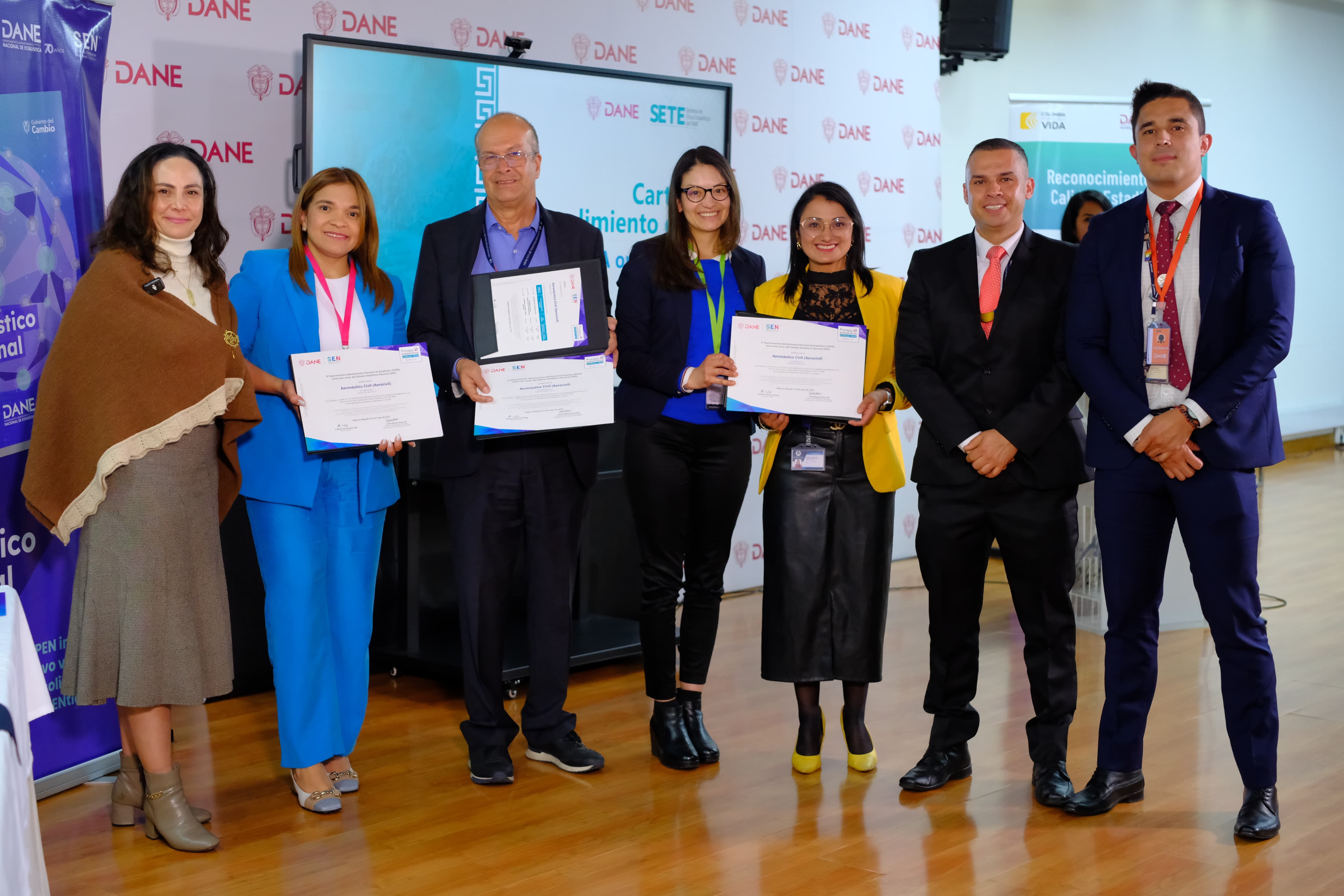 Certificacíon de calidad estadística