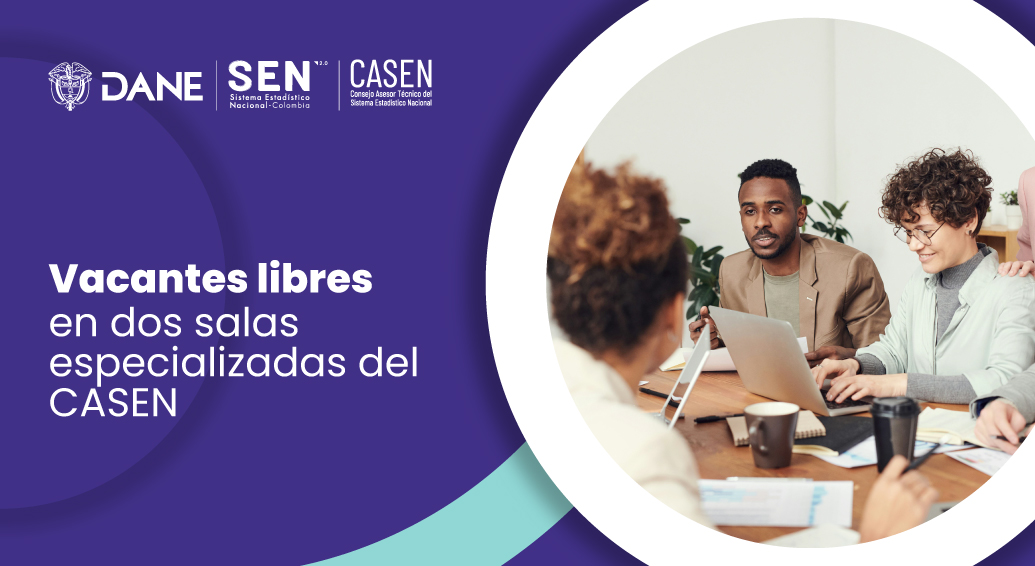 Banner vacantes libres en dos salas especializadas del CASEN