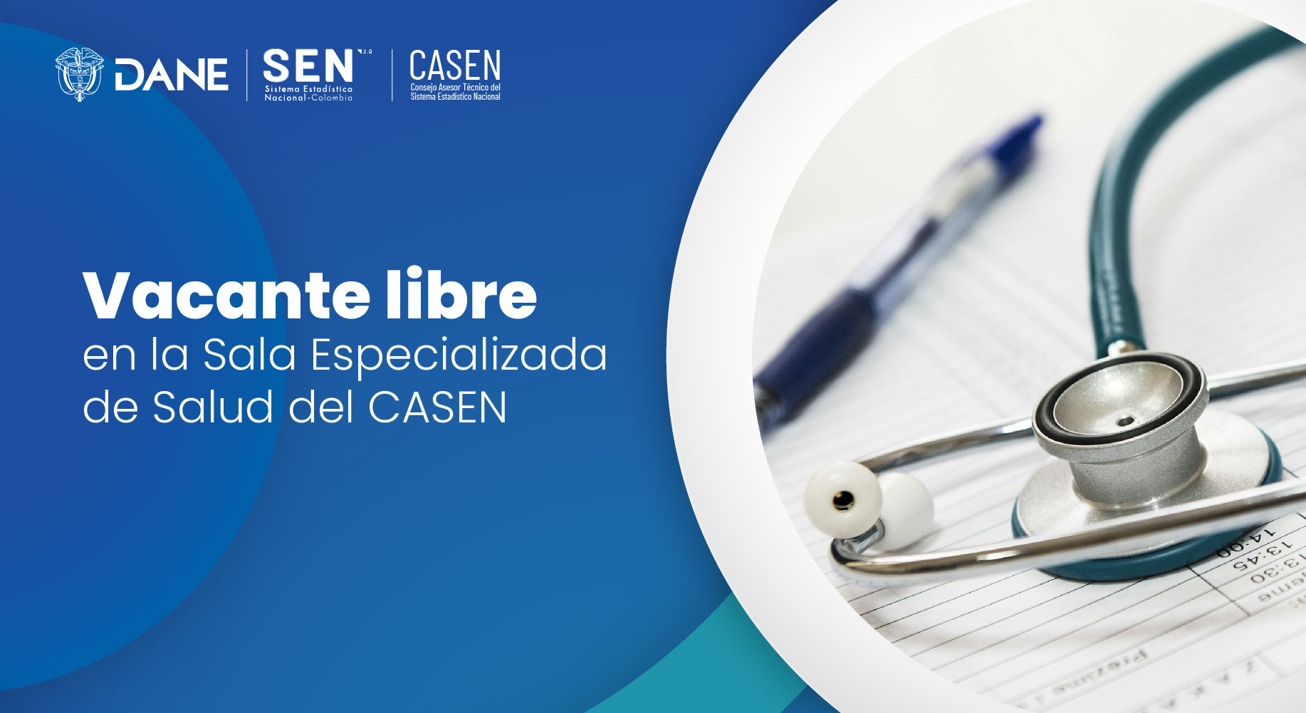 Vacante libre en la Sala Especializada de Salud del CASEN